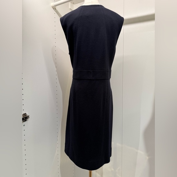 Tory Burch Navy Dress with Gold Buttons - Picture 3 of 16